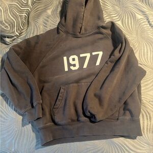 Essentials Charcoal Hoodie XS